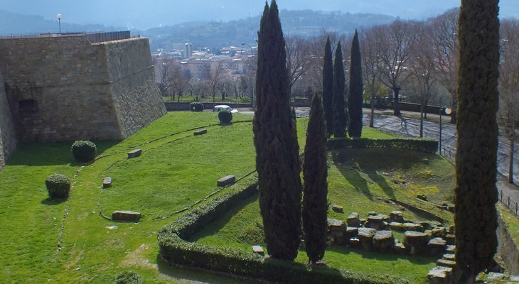 guided tours Arezzo Medicean fortress