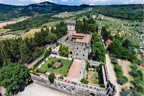 Scenic Florence Wedding Castle Scenic Florence Wedding Castle