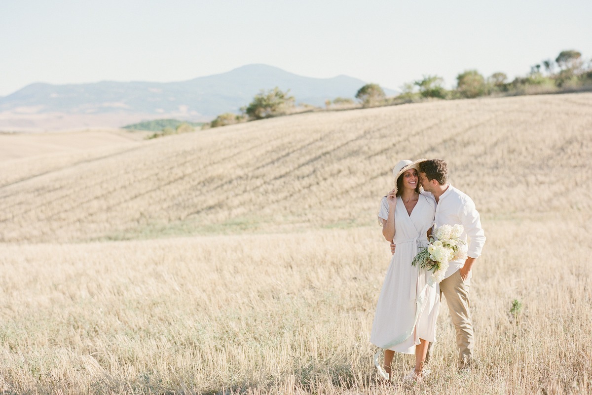 romantic wedding in Cortona Tuscany