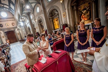 Church Weddings in Tuscany, Italy