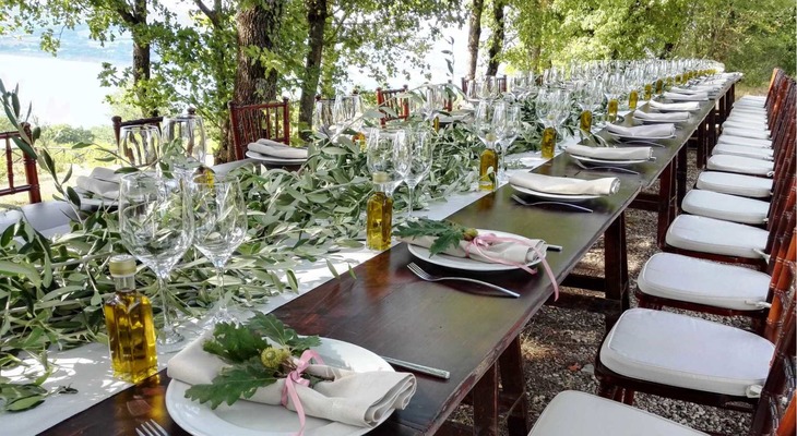 Dreamy woodland-style wedding in Tuscany, Italy