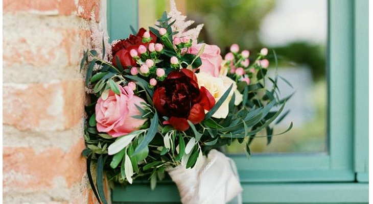 Amazing bride's bouquet Tuscany