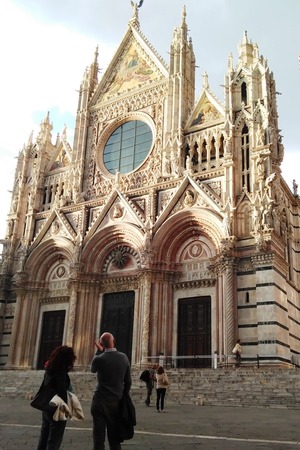 Private guided walking tour of Siena, Tuscany - the beautiful Cathedral