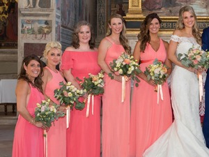 Gorgeous | Elegant | Trendy church ceremony in San Gimignano Tuscany