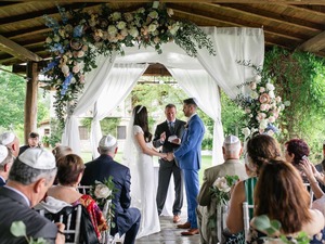 Elegant Jewish Wedding in Tuscany