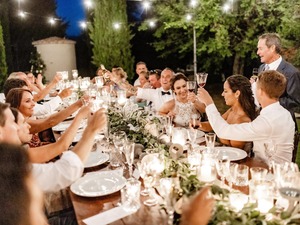 Rustic - chic summer destination Wedding in Tuscany