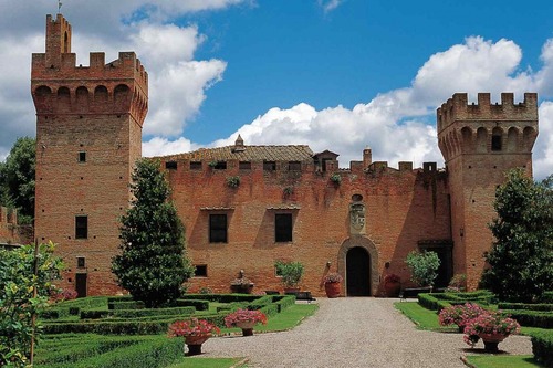 Tuscany Countryside Wedding Castle